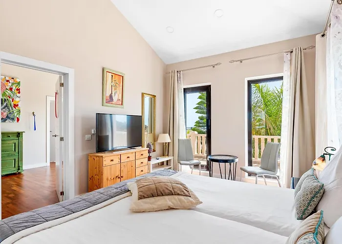 Vista Bella In Ruhiger Villengegend Mit Meerblick Willa Costa Adeje (Tenerife)