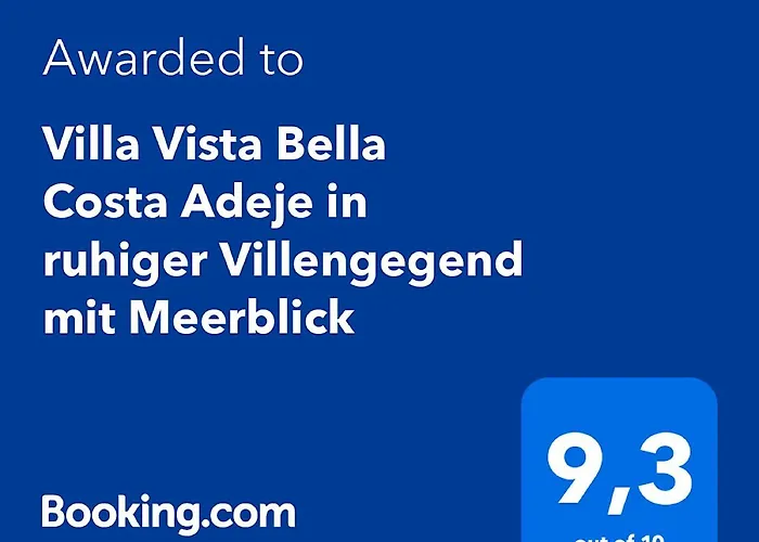 Willa Vista Bella In Ruhiger Villengegend Mit Meerblick Costa Adeje (Tenerife)